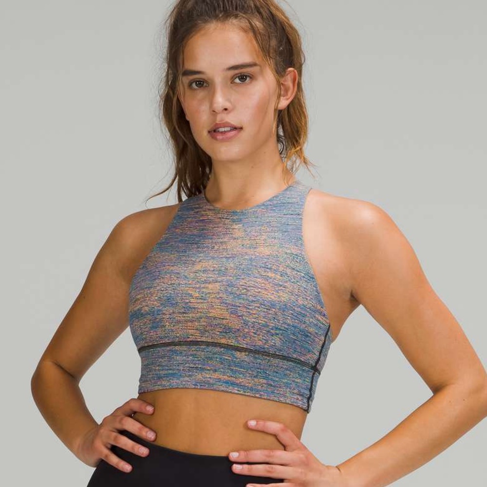 Lululemon Energy Bra High Neck Long Line Bra